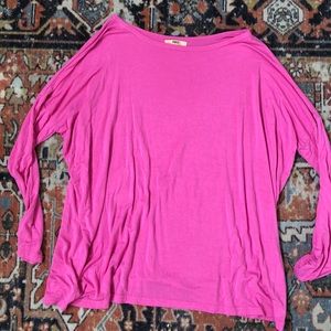 Bright Pink PIKO Long Sleeve 🐷